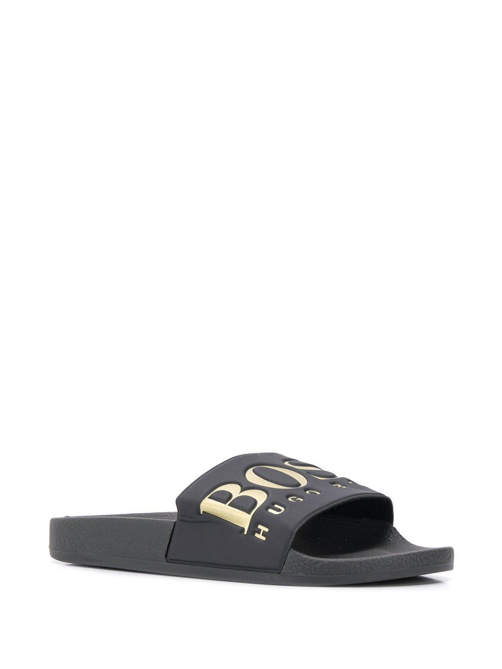 black and gold boss sliders