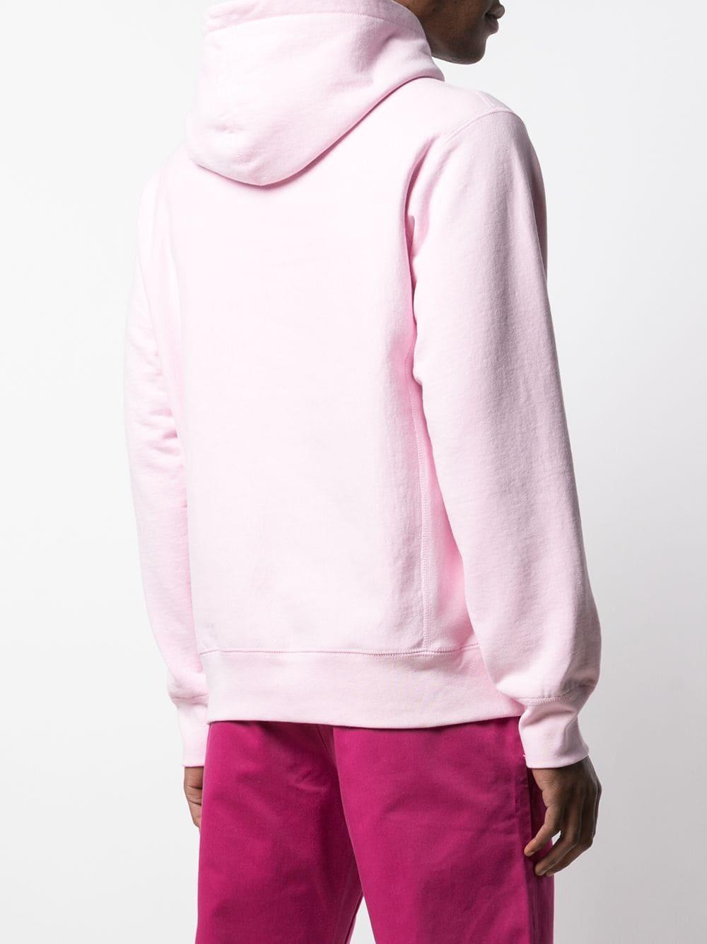 Felpa con cappuccio da Uomo di Supreme in Rosa - Lyst