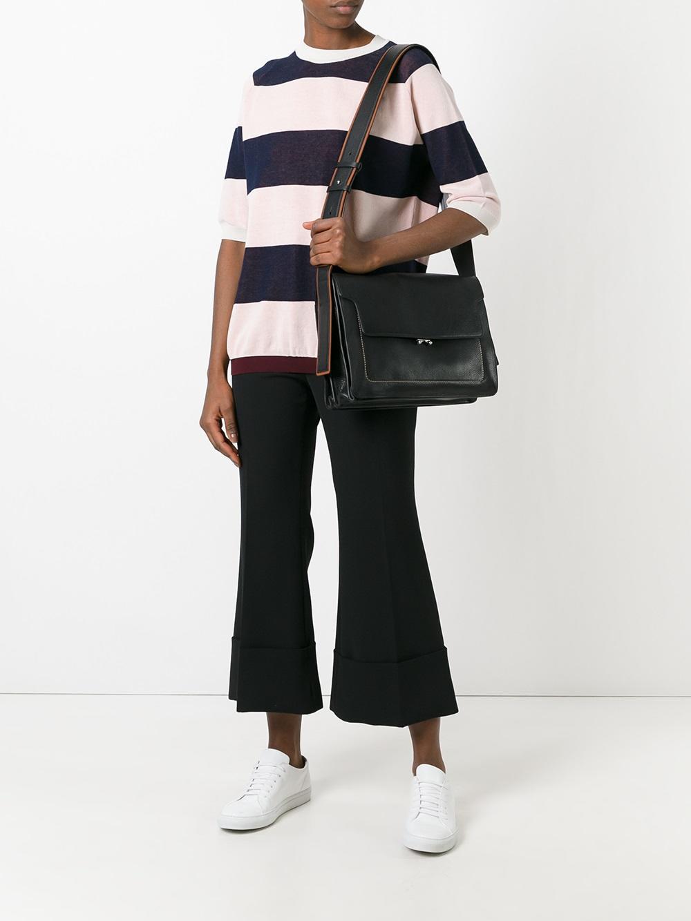 brooklyn small leather satchel