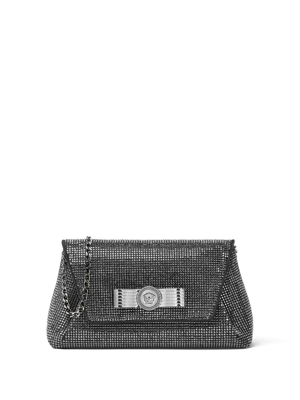 Versace レディース グレー Gianni クラッチバッグ クラッチ Versace レディース グレー Gianni クラッチバッグ クラッチ