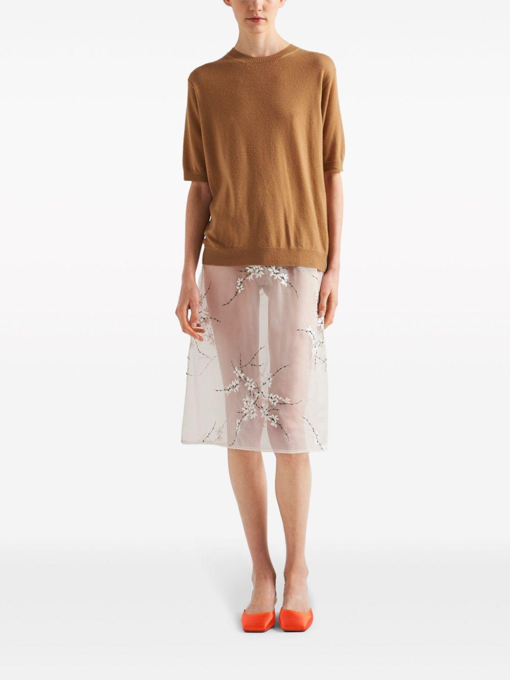 スカート PRADA Organza skirt P00886457.jpg