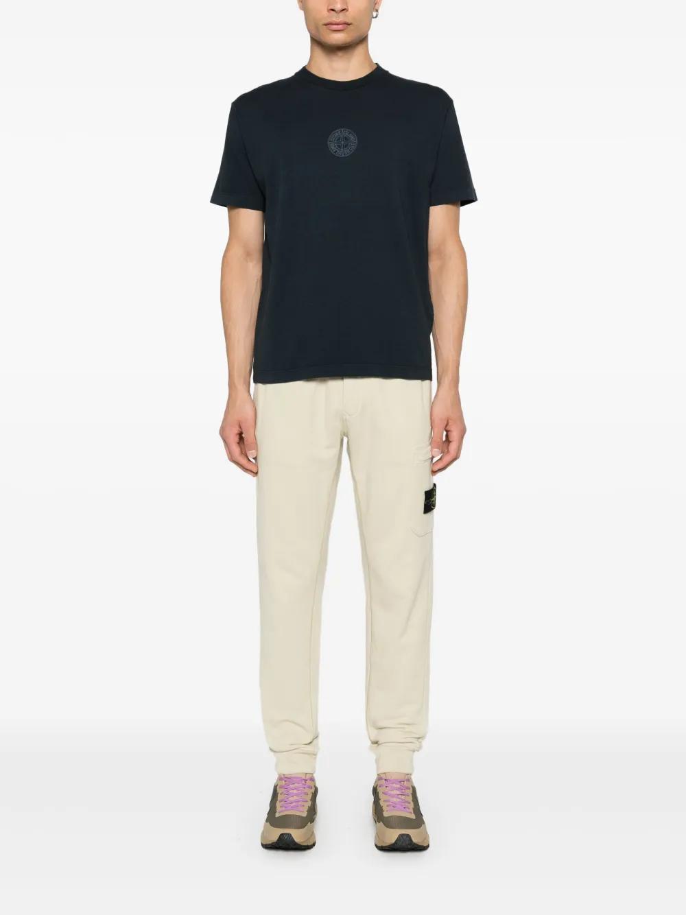 【STONE 】コンパスロゴパッチ Tシャツ ライトブルー Stone Island Compass-Logo T-Shirt in Blue for Men | Lyst