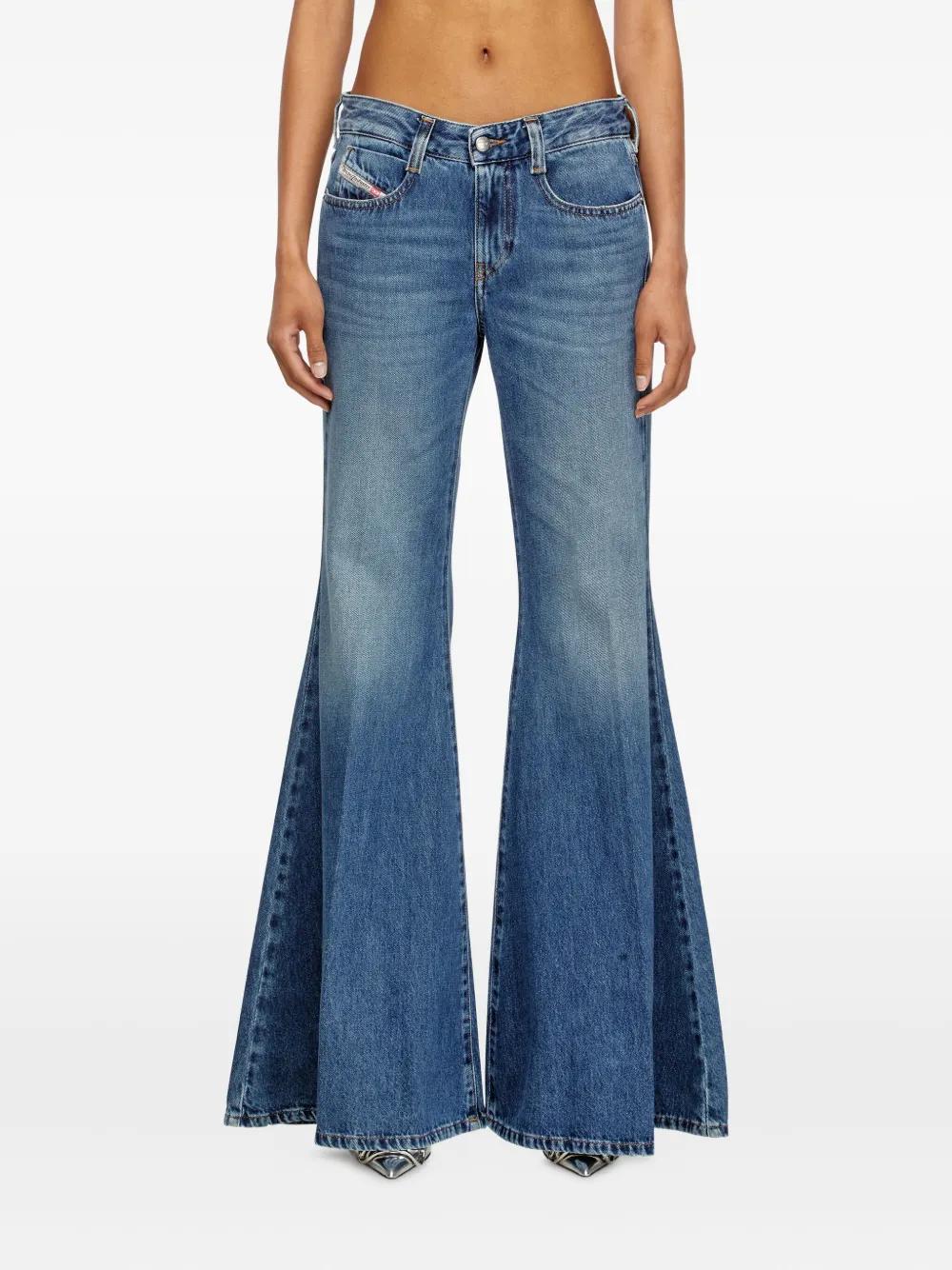 デニム・ジーパン Diesel Flared High-Waist Jeans 楽天市場】DIESEL ディーゼル ジーンズ Bootcut And Flare Jeans