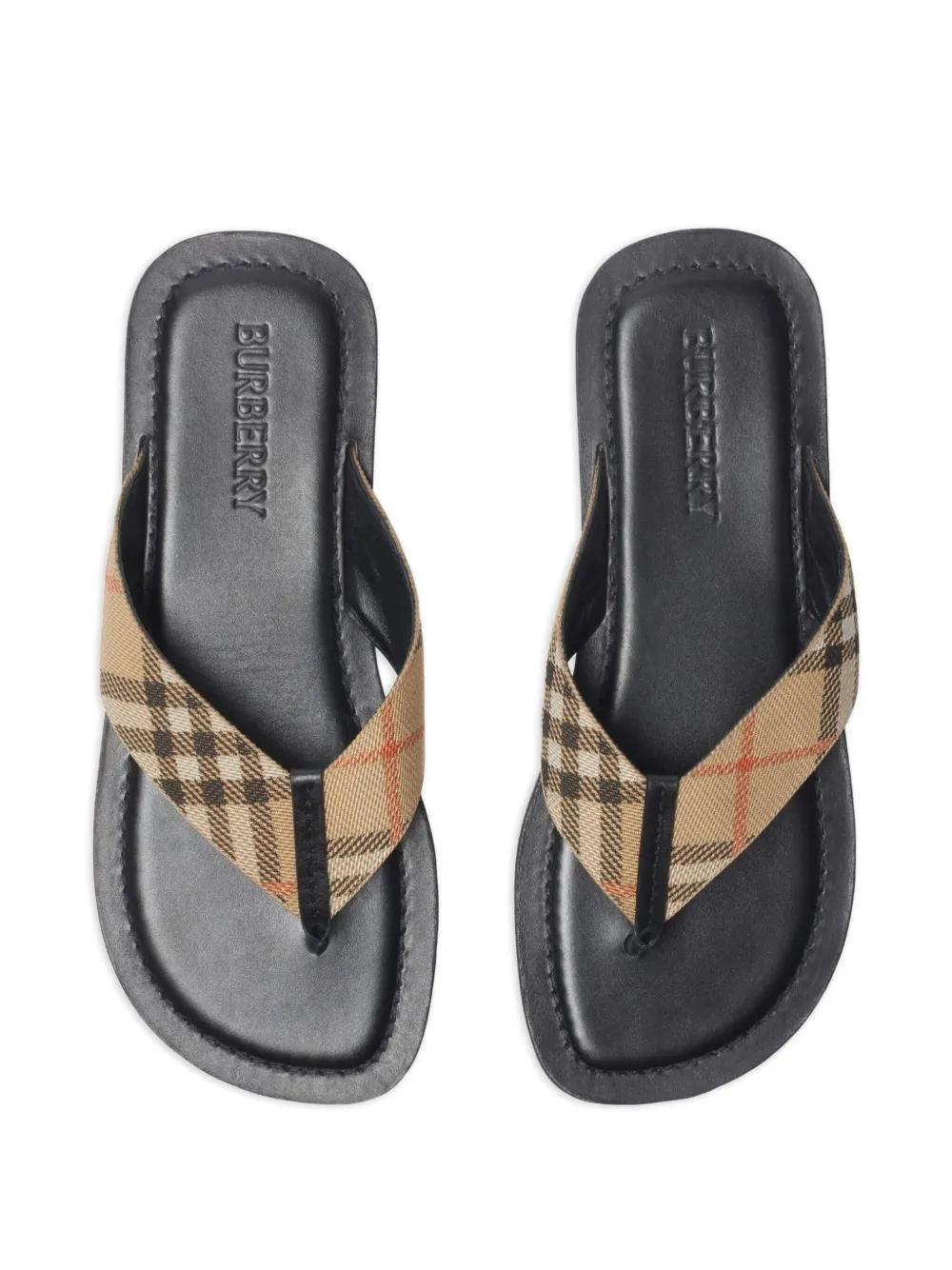 Pavilion Sandal Burberry Sandals Mens Burberry Thornham Check