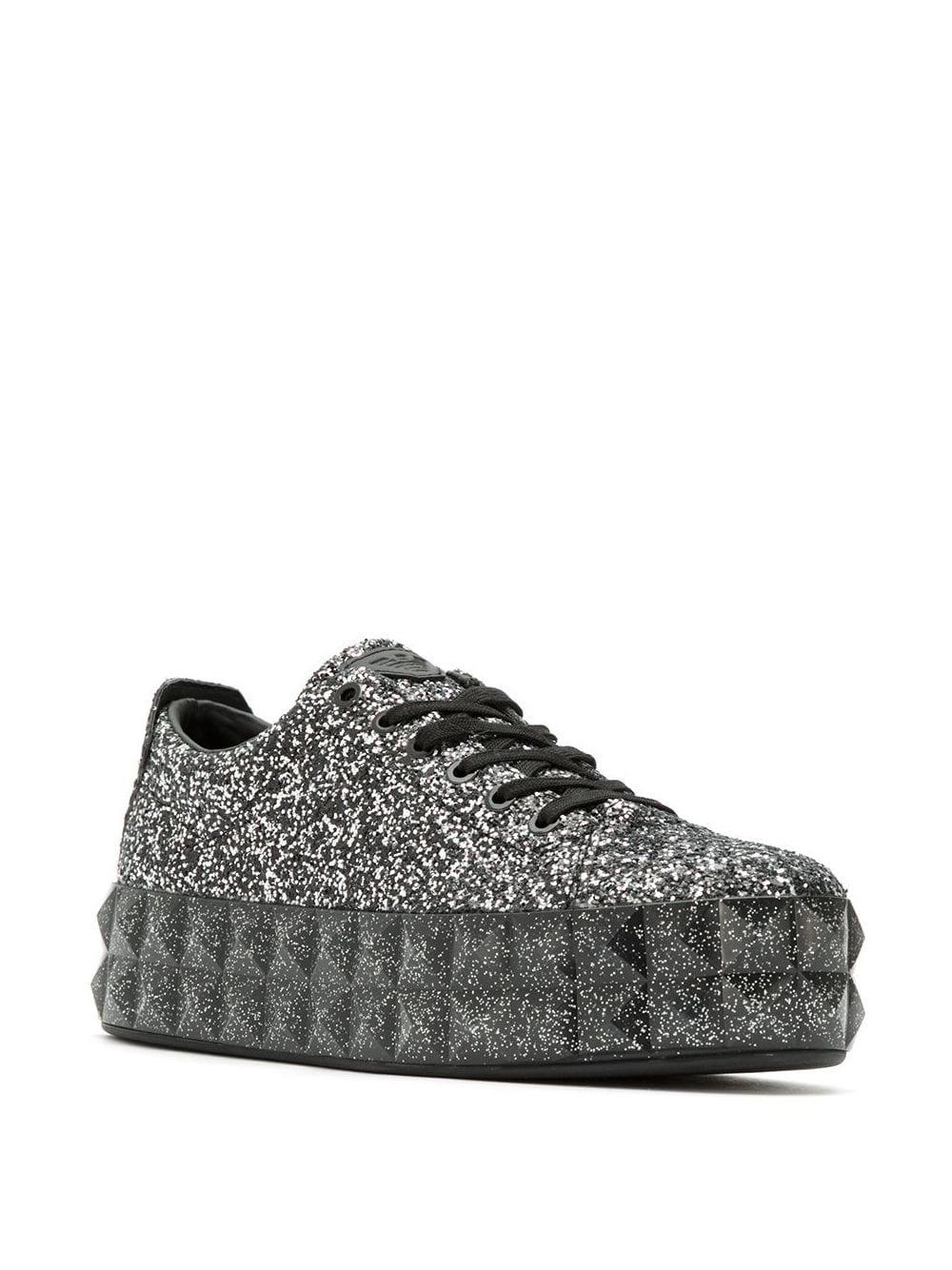 armani platform sneakers