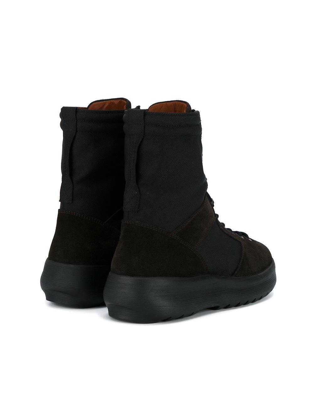 Yeezy Season 3 Military Boots in Brown for Men | Lyst