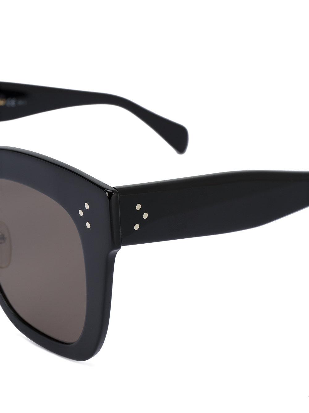 celine kim sunglasses black