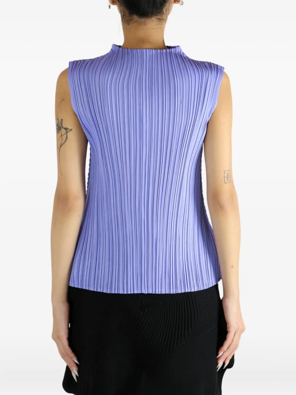 PLEATS PLEASE パープル プリーツトップス レディース Pleats Please Issey Miyake トップスが¥46,500〜 | Lyst