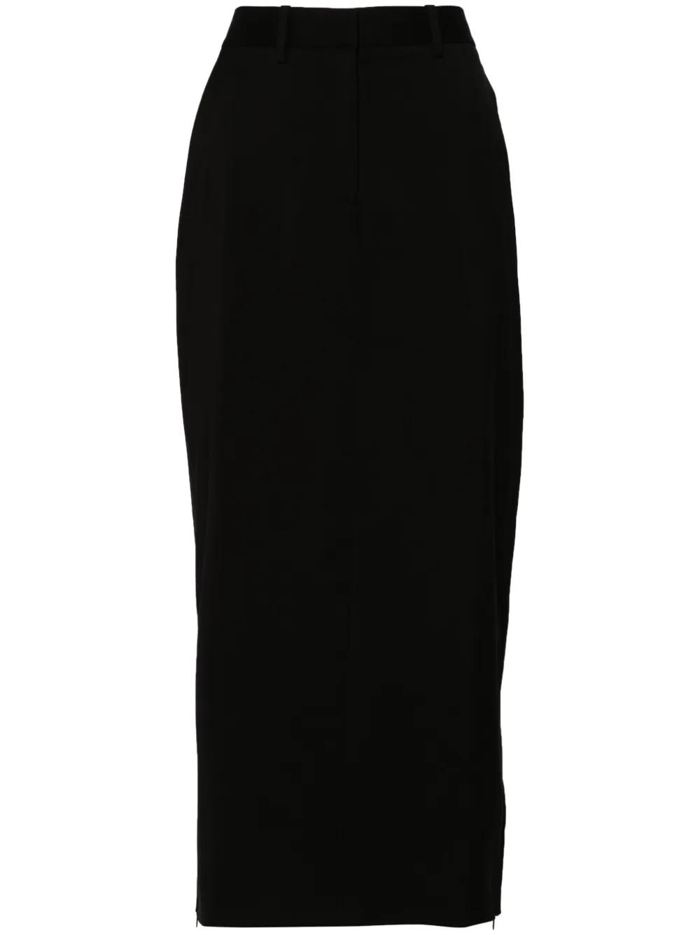 【関税込み】Helmut Lang ブラック スリット マキシスカート レディース Helmut Lang マキシスカート | オンラインセールは