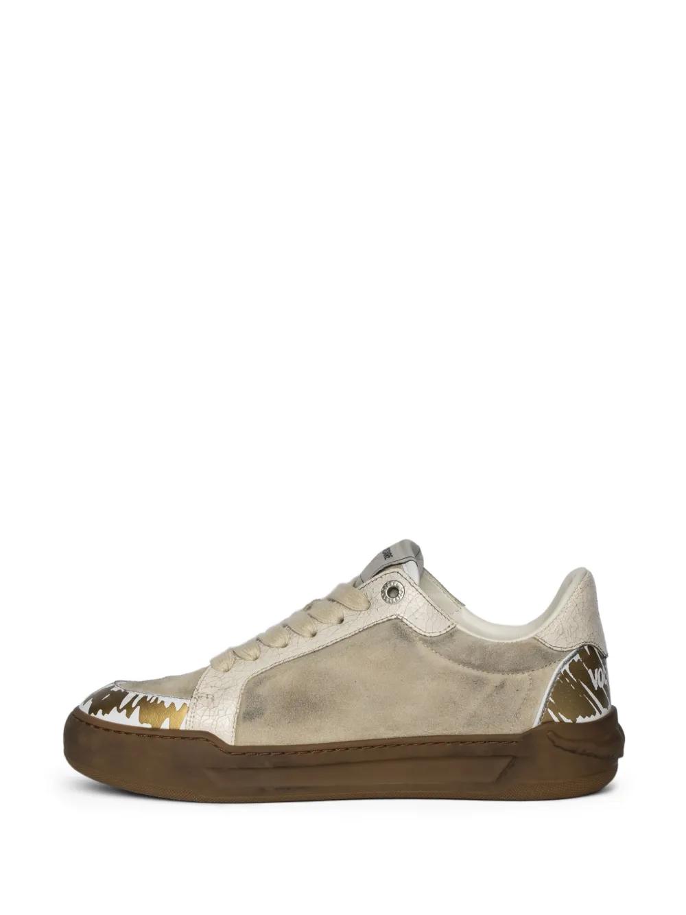 Zadig & Voltaire Sneakers Alte Donna Bianche – Edizione Limitata Taglia 39 (US 9)