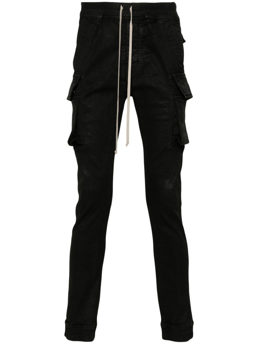 Rick Owens メンズ ブラック Porterville Mastodon カーゴパンツ 
