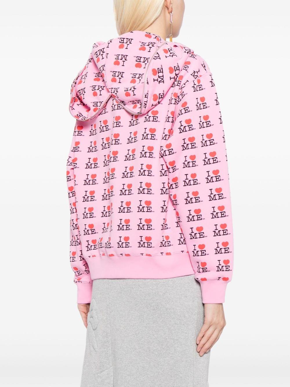 Ashley Williams I Heart Me Zipped Hoodie in Pink | Lyst Ashley Williams I Heart Me Zipped Hoodie in Pink | Lyst