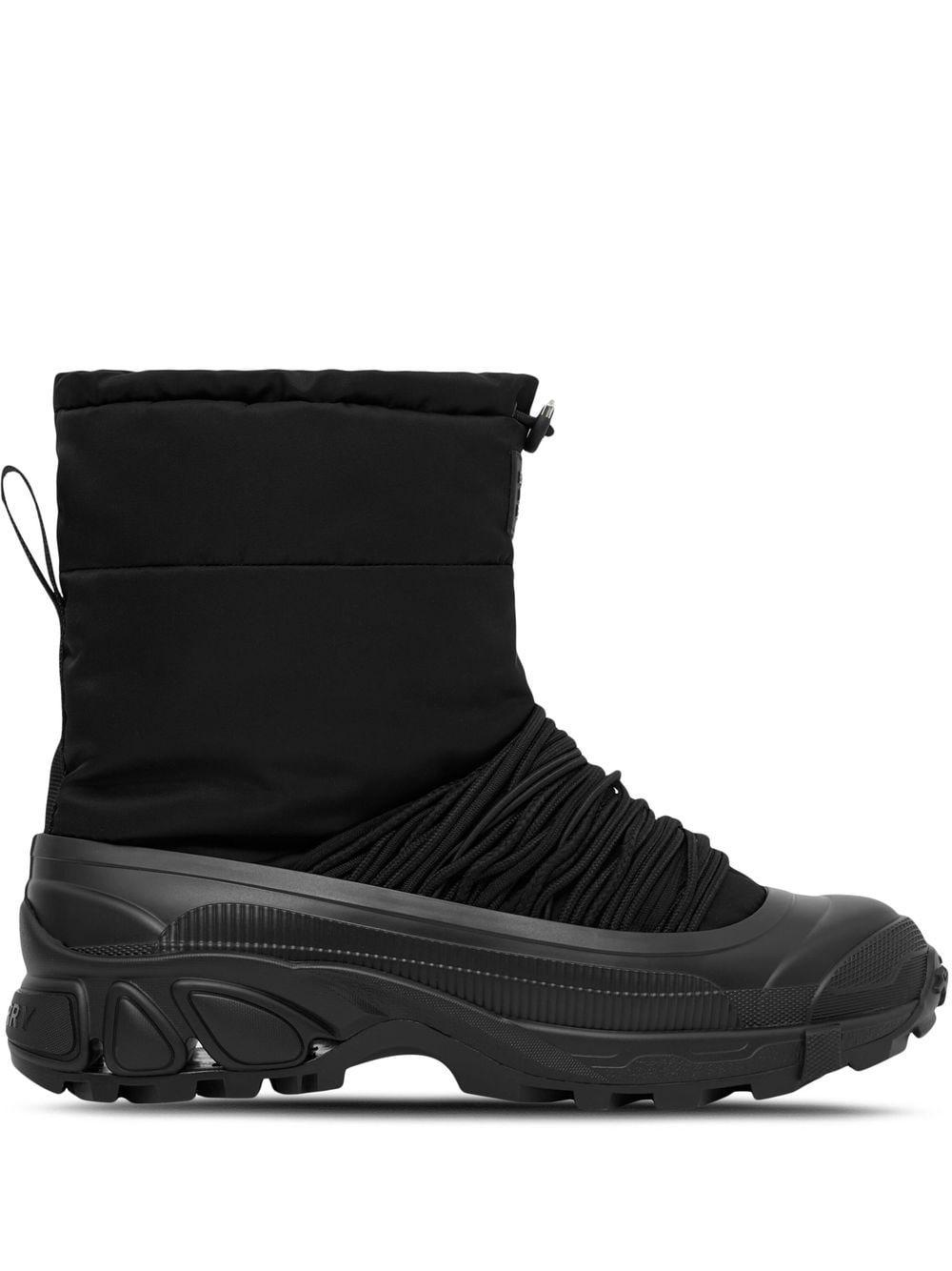Burberry Arthur Puffy Ankle Boots in Black for Men | Lyst Australia