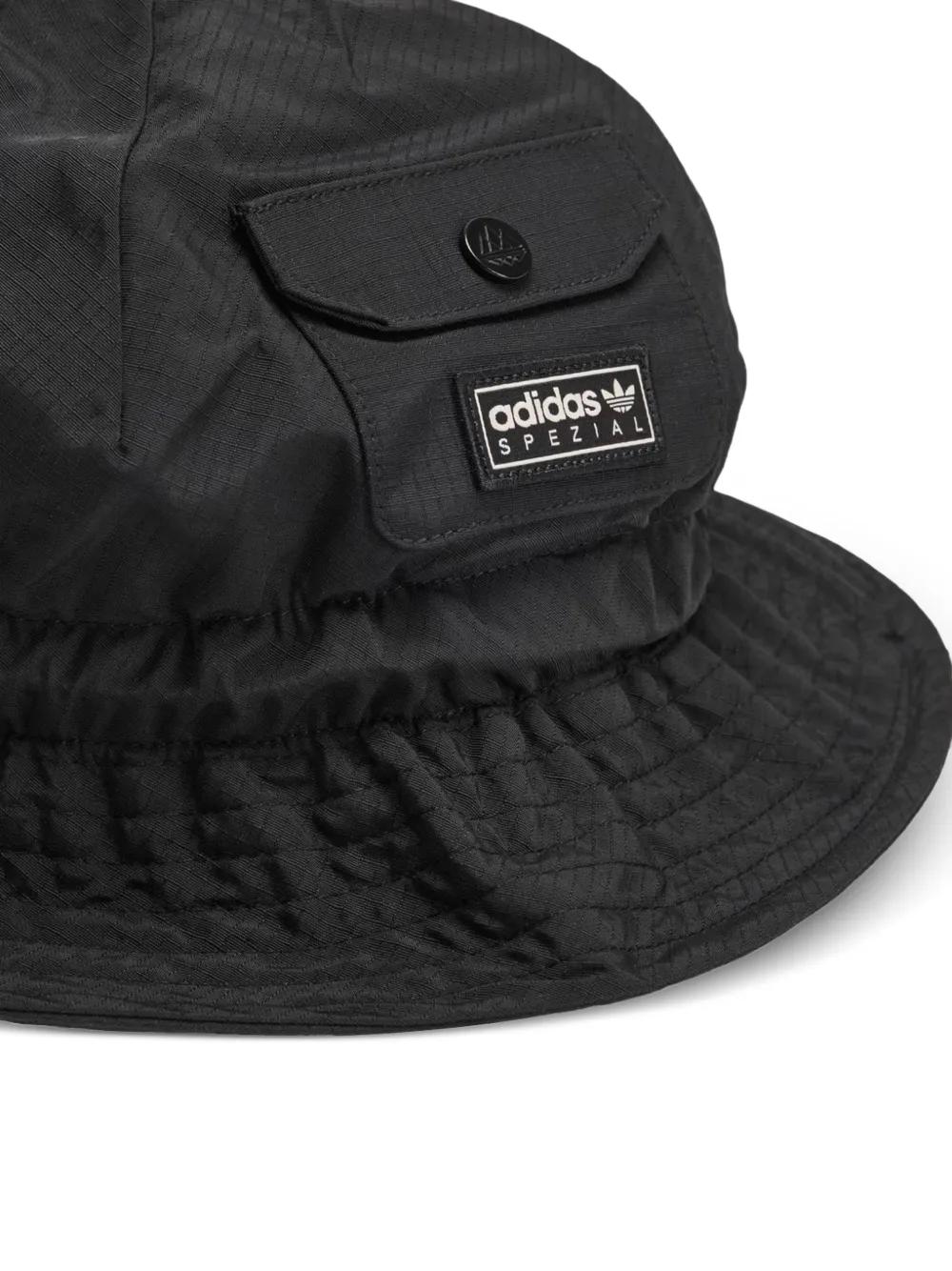帽子  SPZL Patch Bucket Hat adidas Mod Spzl Logo-Patch Bucket Hat in Black for Men | Lyst
