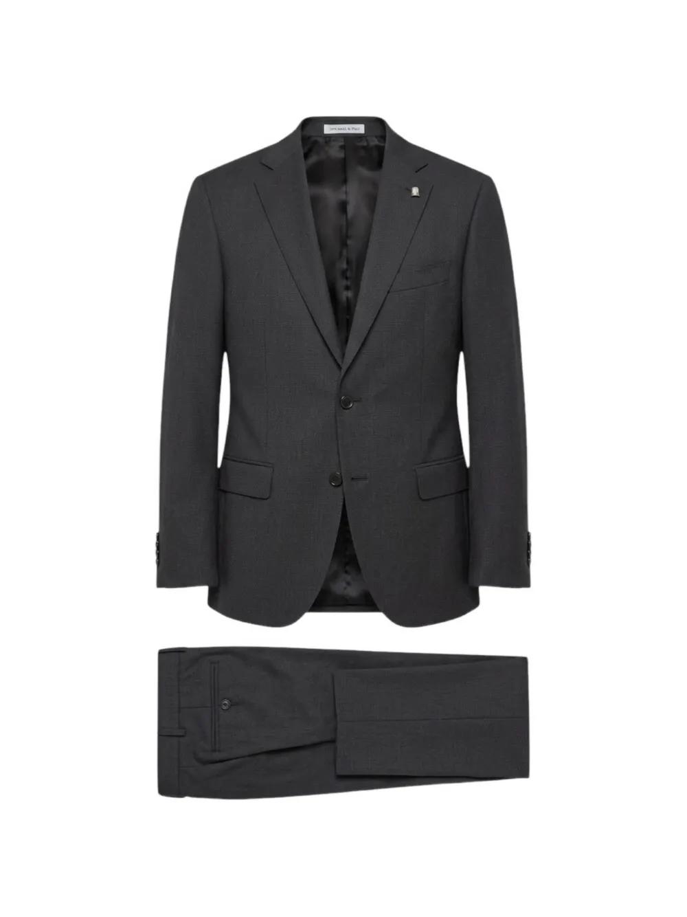 メンズ Sartoria Latorre テーラード シングルスーツ ブラック | Lyst