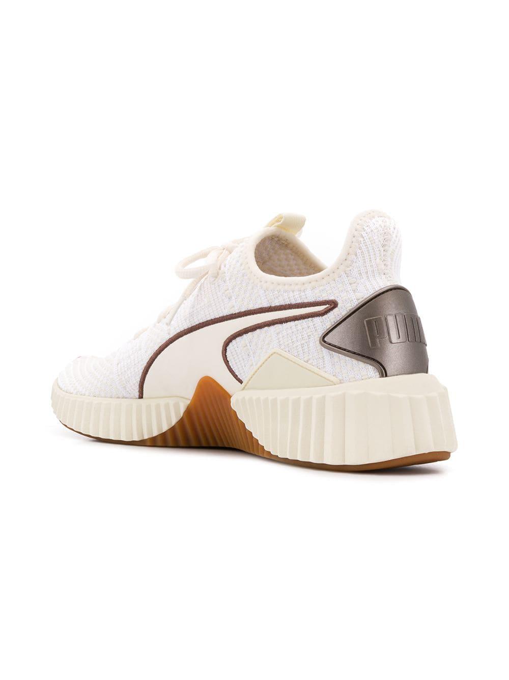 PUMA Synthetic Defy Luxe Wn's Trainers in White | Lyst