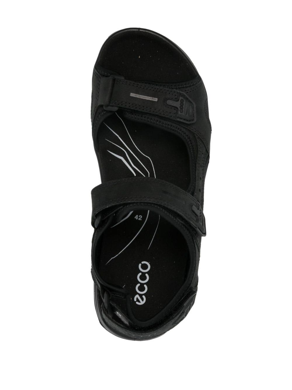 Ecco Offroad Panelled Sandals in Black for Men Lyst UK