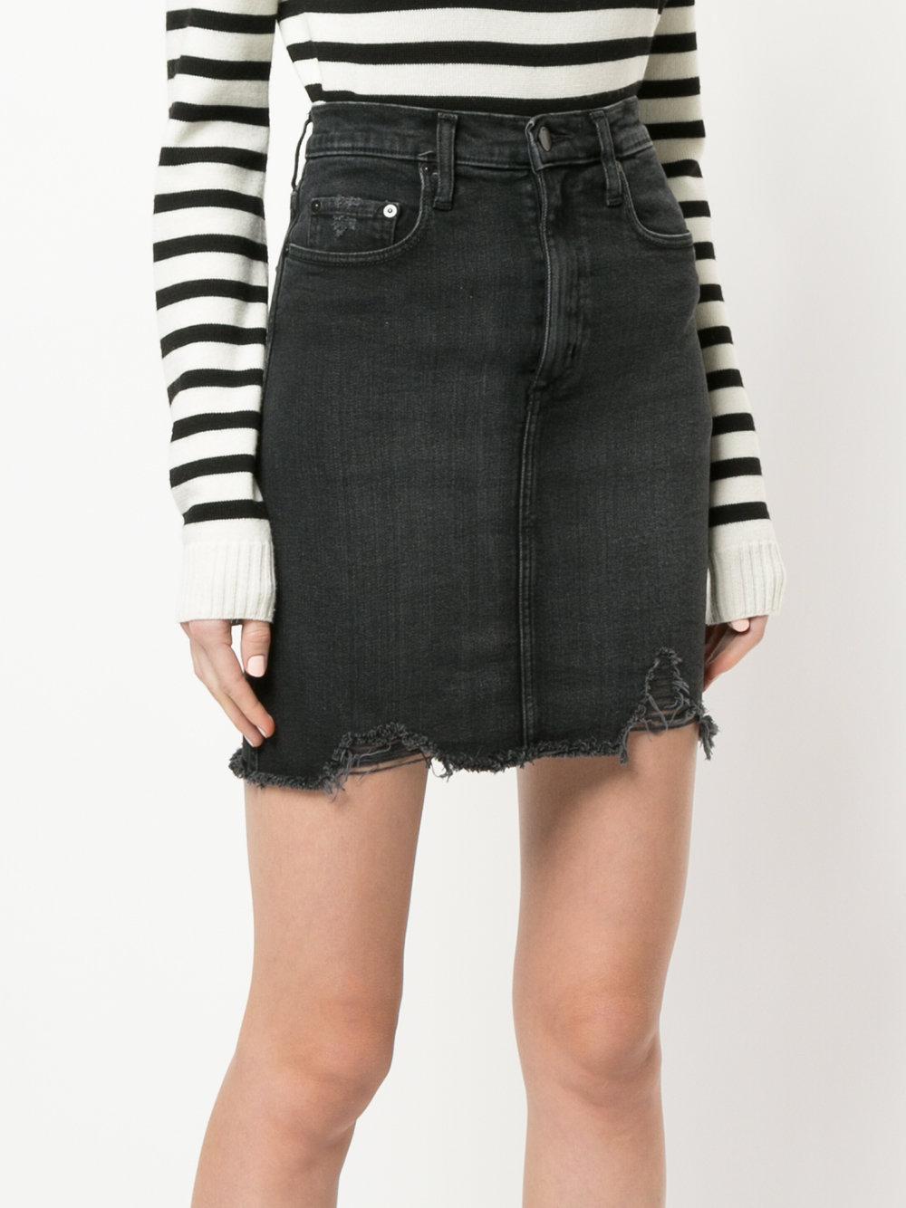 nobody denim siren skirt