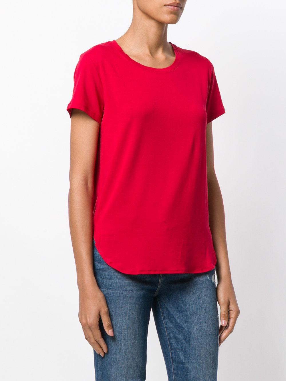 drawstring hem t shirt