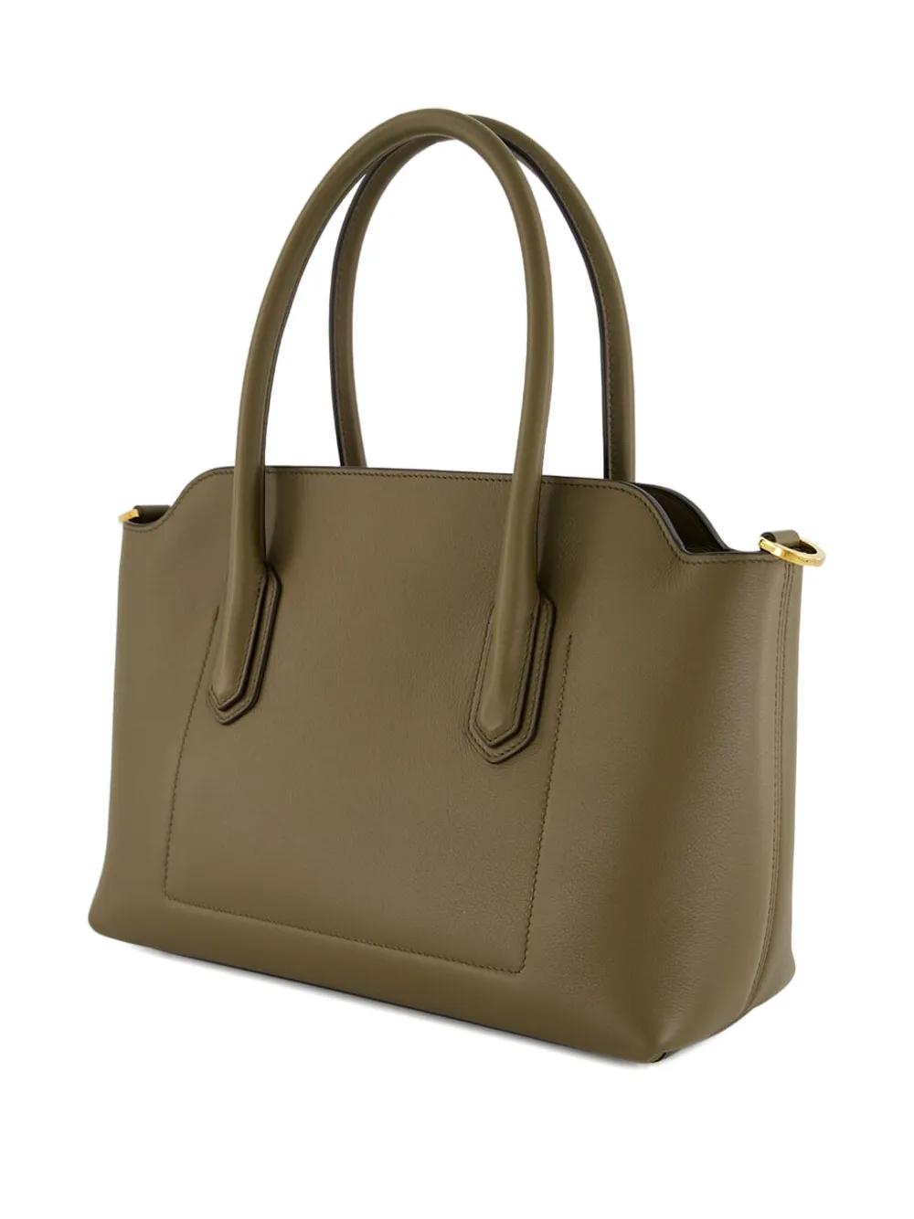 トートバッグ TOM FORD NATURAL GRAIN LEATHER MEDIUM TOP HANDLE Tom Ford Medium top handle in natural grain leather | The