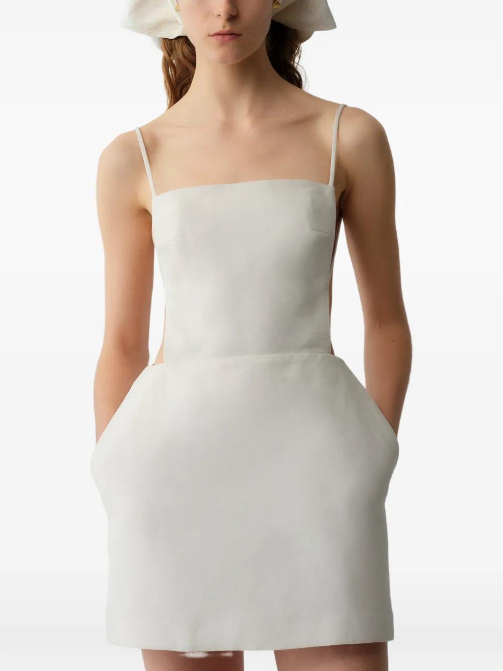 calvin klein backless dress Calvin Klein Heavy Textured Shine Mini Dress  Bluefly