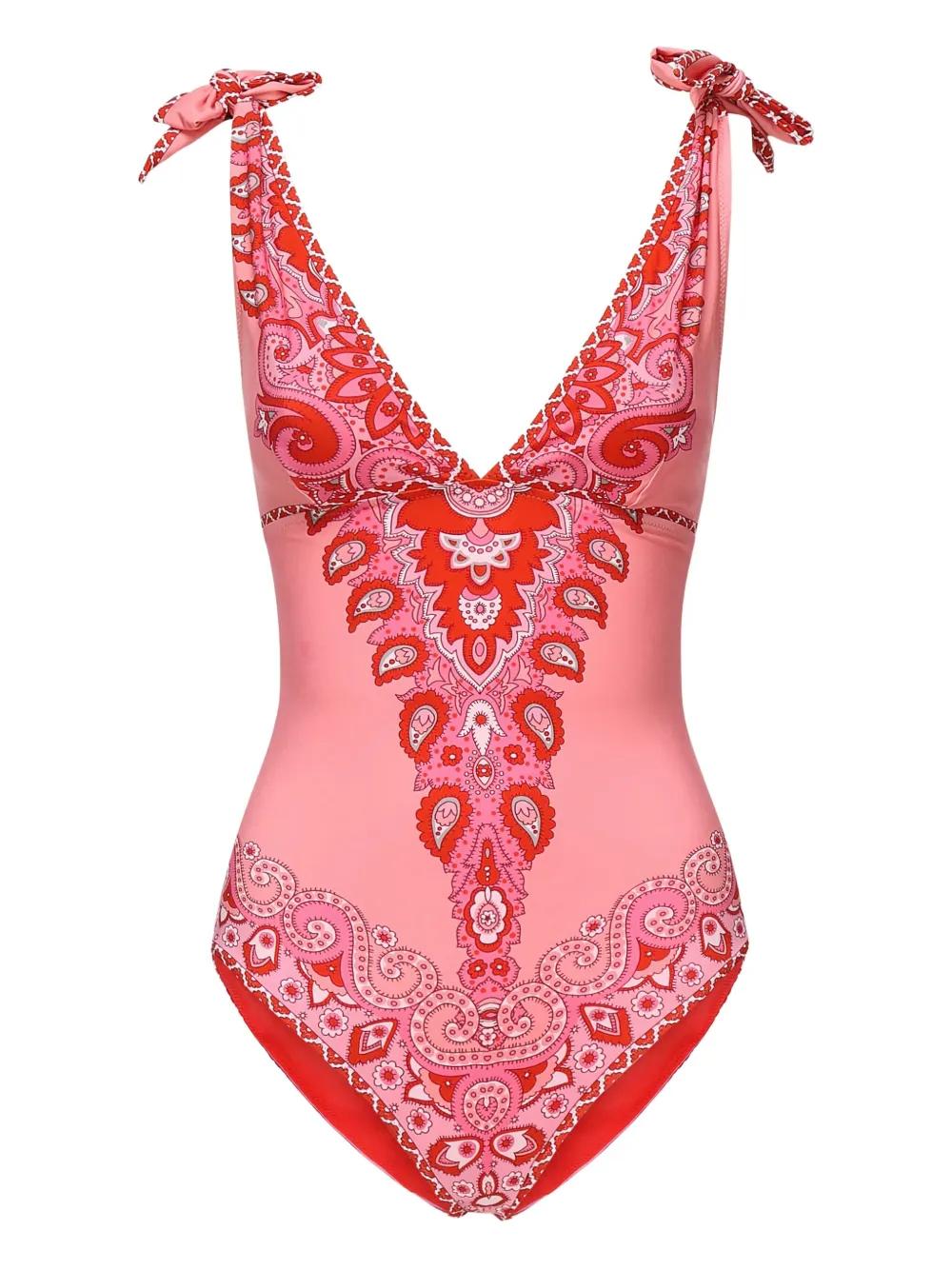 ワンピース水着 Etro Printed One-Piece Swimsuit ETRO Paisley-print swimsuit | NET-A-PORTER