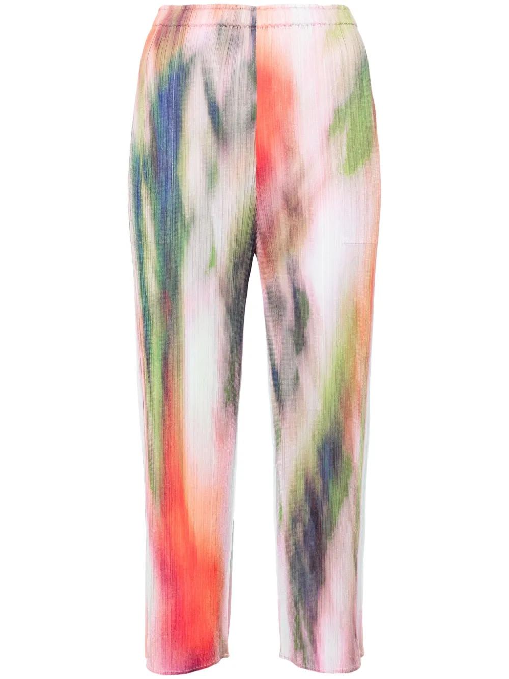 Pleats Please Issey Miyake Turnip & Spinach クロップドパンツ
