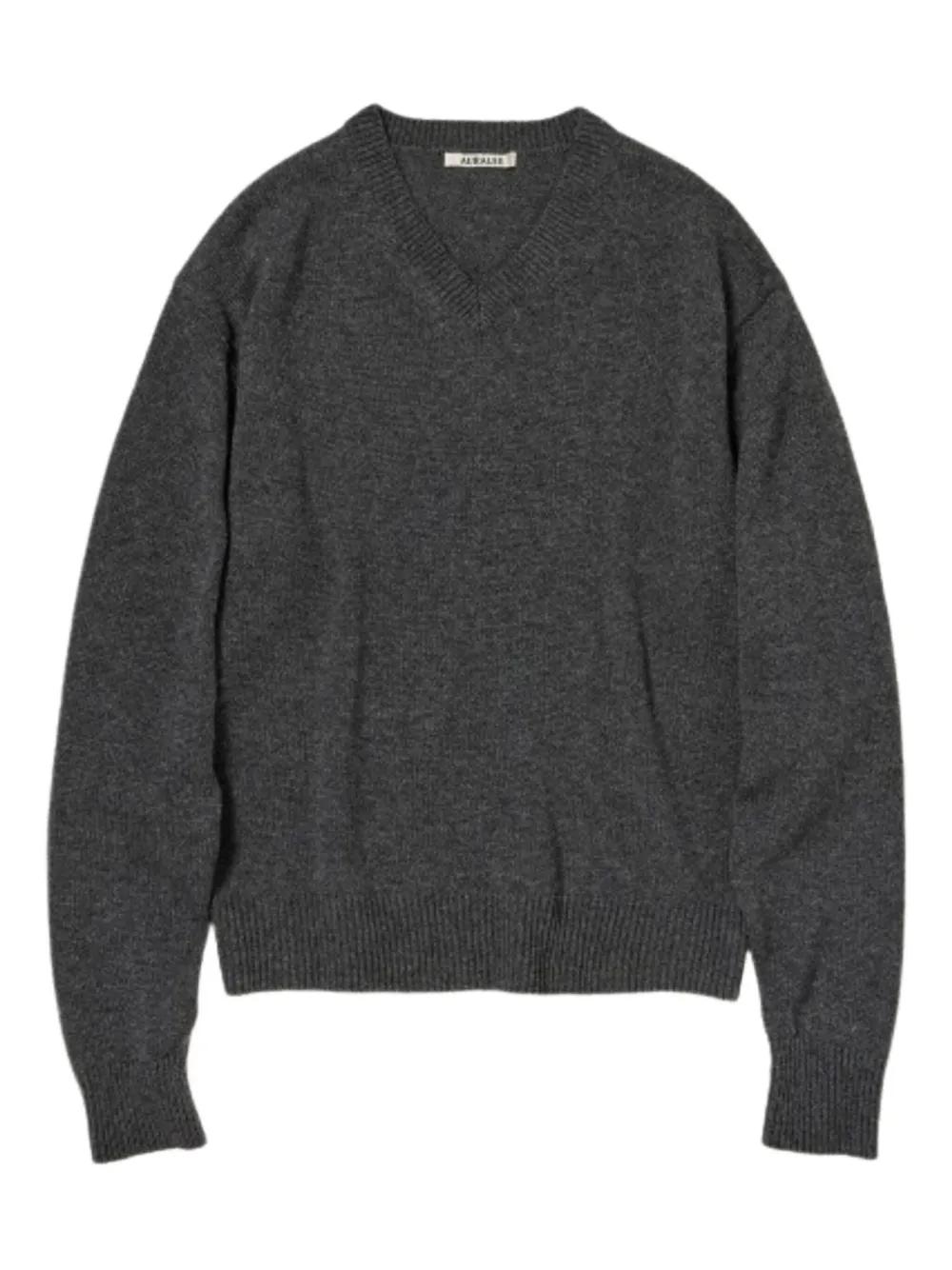 トップス AURALEE 26SS CASHMERE SILK KNIT V-NECK 3 トップス AURALEE
