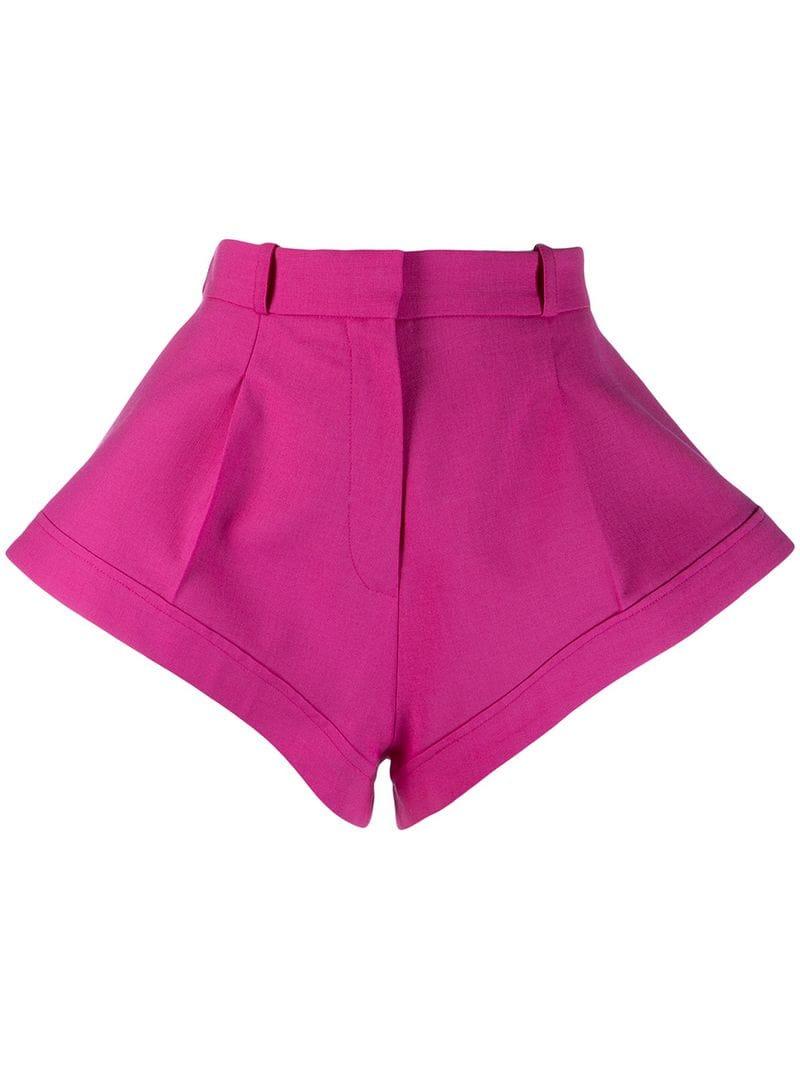 Jacquemus Le Short Rosa Wool Shorts in Pink - Lyst