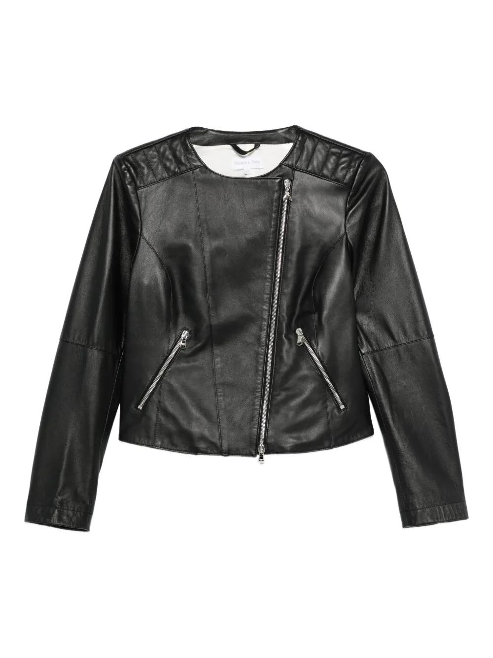 レザージャケット・コート PATRIZIA PEPE Women Jackets CO0361 L1HZK103 Black PATRIZIA PEPE Women Jackets CO0361 L1HZK103 Black (Patrizia