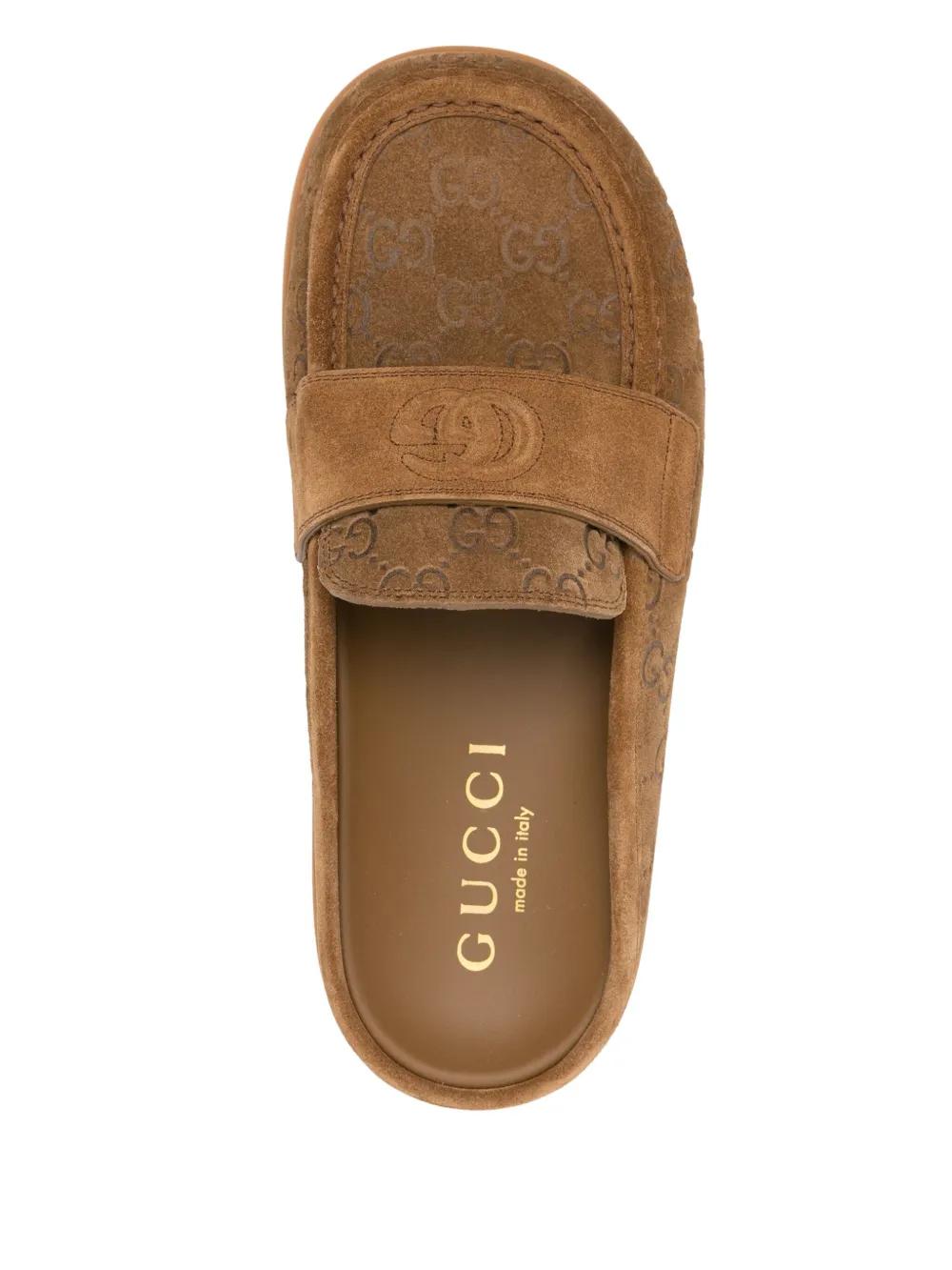 Muiltjes \u0026 klompen leder Gucci zwart maat 41 EU in Leer - 43209107