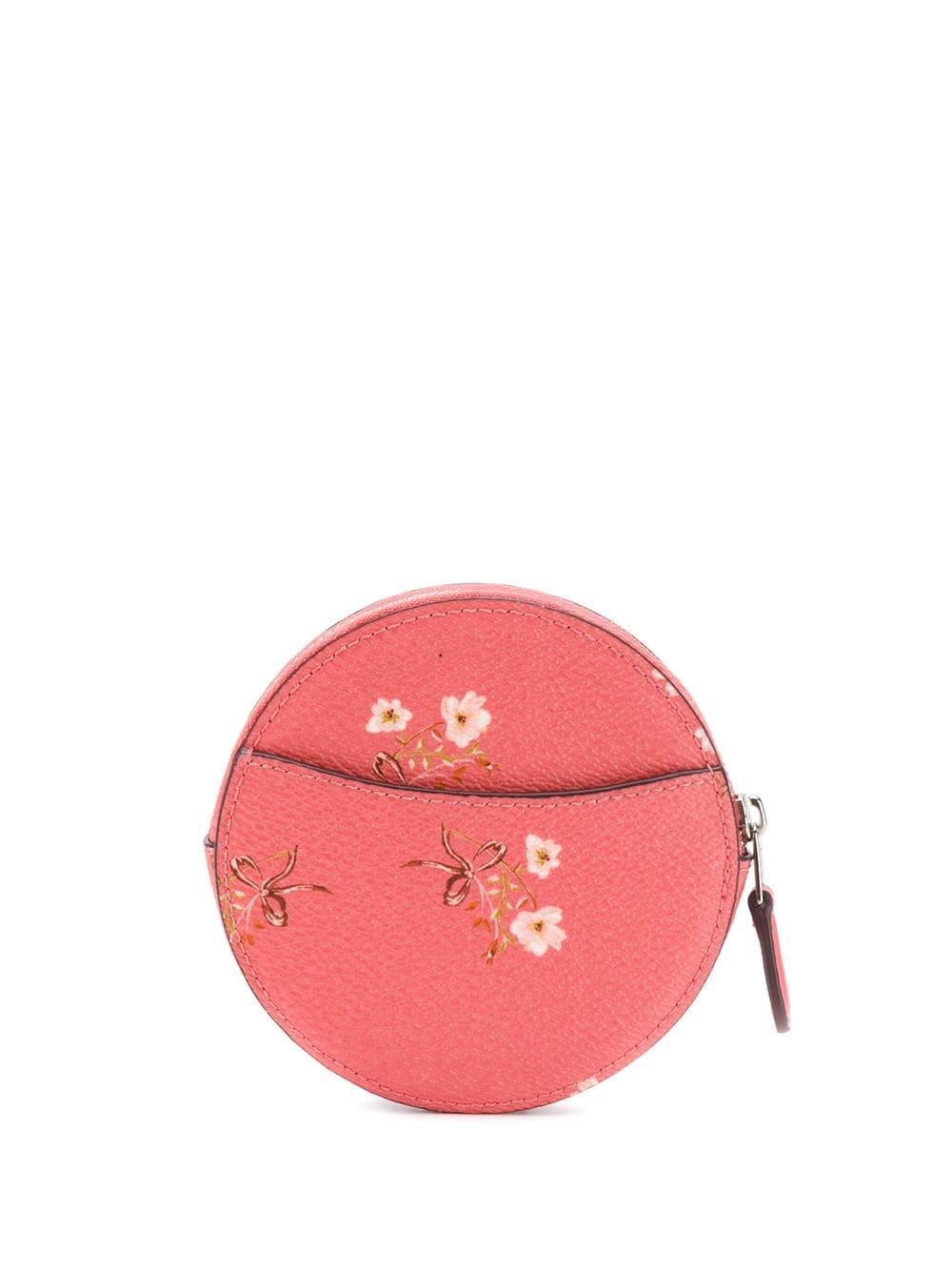 round coin case coach