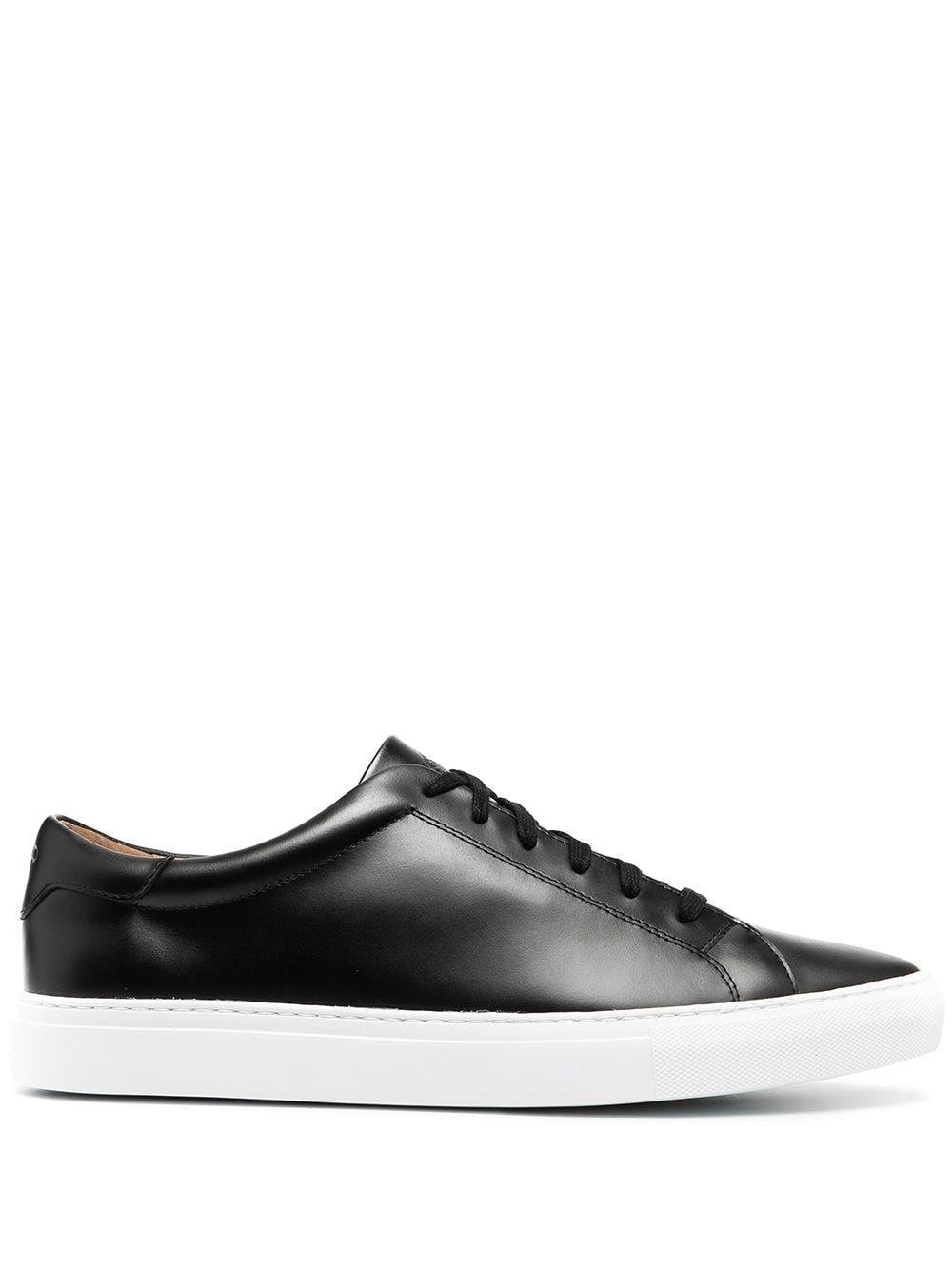 Polo Ralph Lauren Leather Jermain Ii Athletic Sneakers in Black for Men |  Lyst