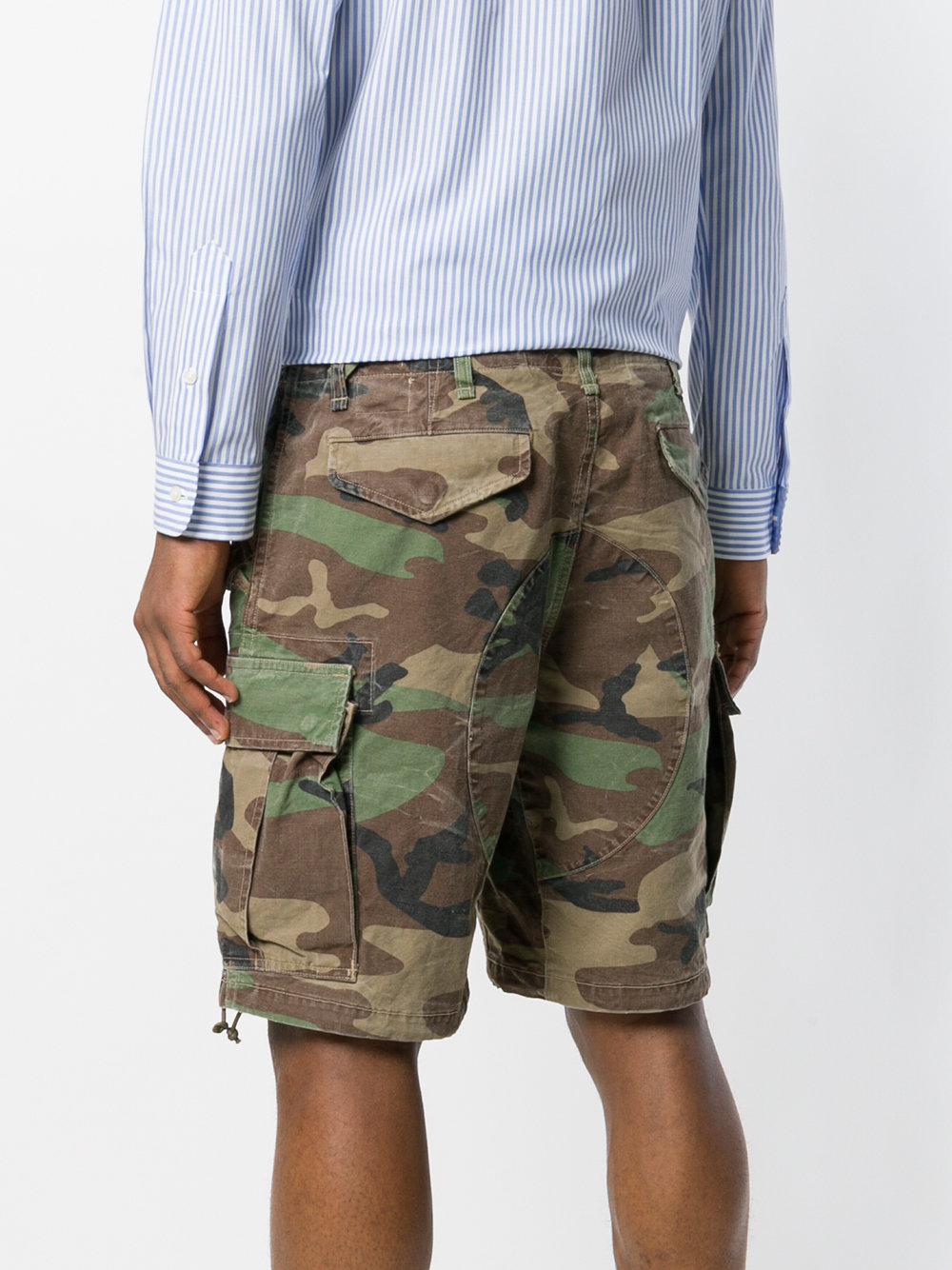 Polo Ralph Lauren Camo Cargo Shorts in Brown for Men | Lyst