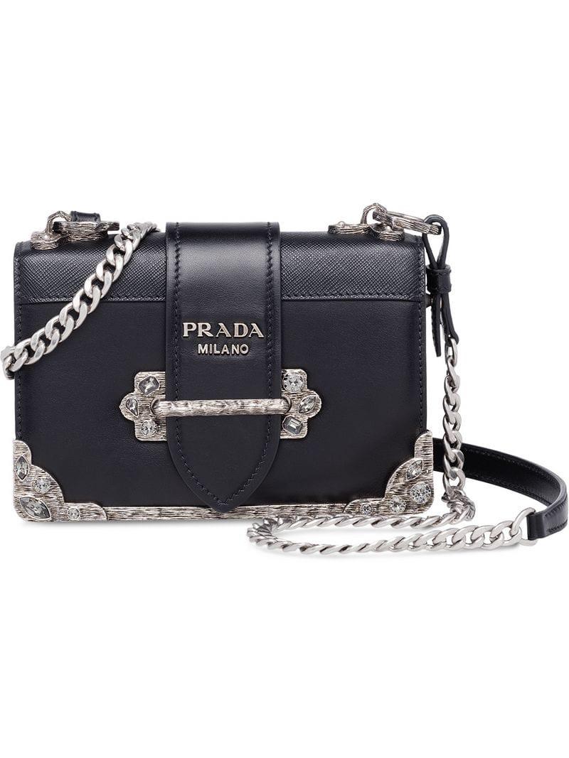 Black Prada Shoulder Bag Dupe IUCN Water