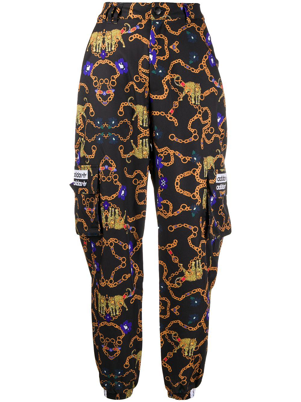 Chain link Print Track Pants