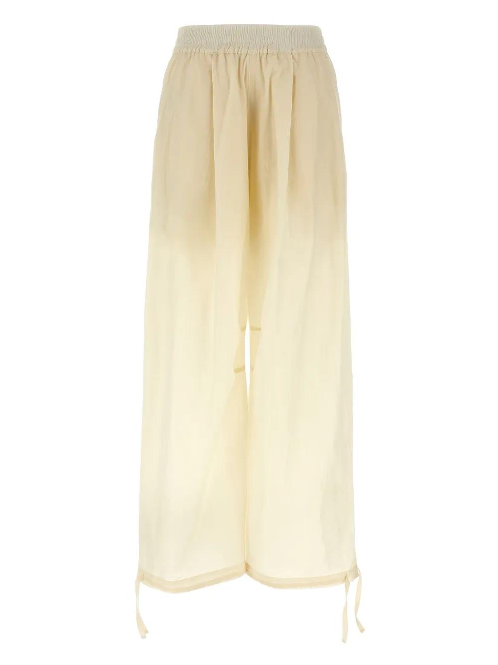 パンツ PHILOSOPHY DI LORENZO SERAFINI Ivory polyester blend pant PHILOSOPHY Di LORENZO SERAFINI | Ivory Women's Casual Pants