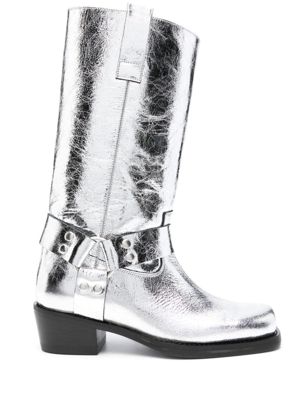 Roxy 50mm Metallic leather Boots