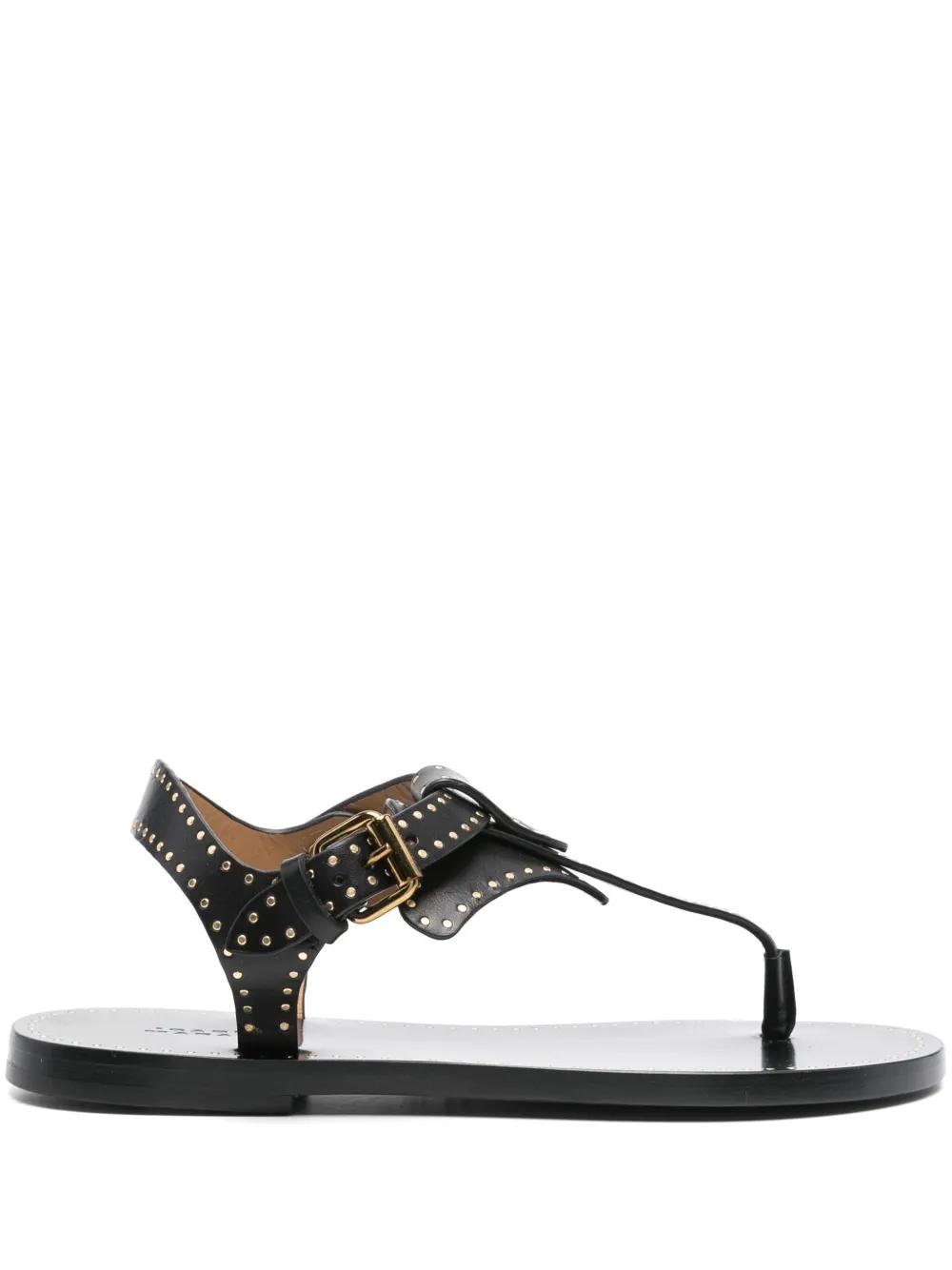 サンダル・ミュール Isabel Marant Jane Low Sandals In Tan Smooth Leather Isabel Marant Jane Low In Tan Smooth Leather | THE LIST