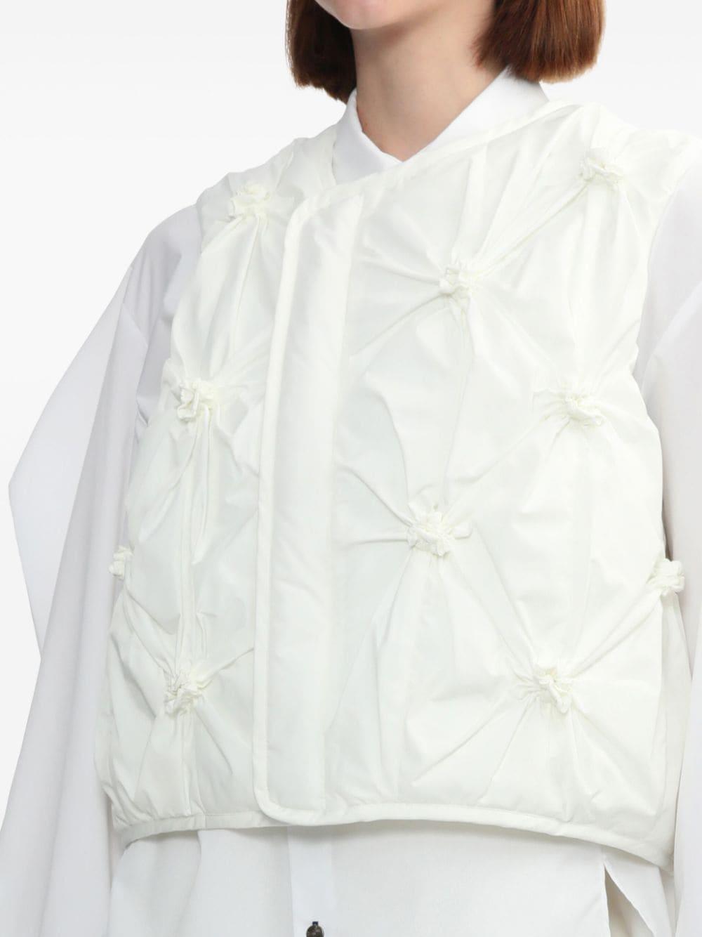 enfold ENFOLD FLOWER CHECK PEPLUM-TOPS｜ファッション