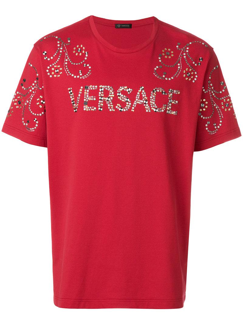 versace studded shirt