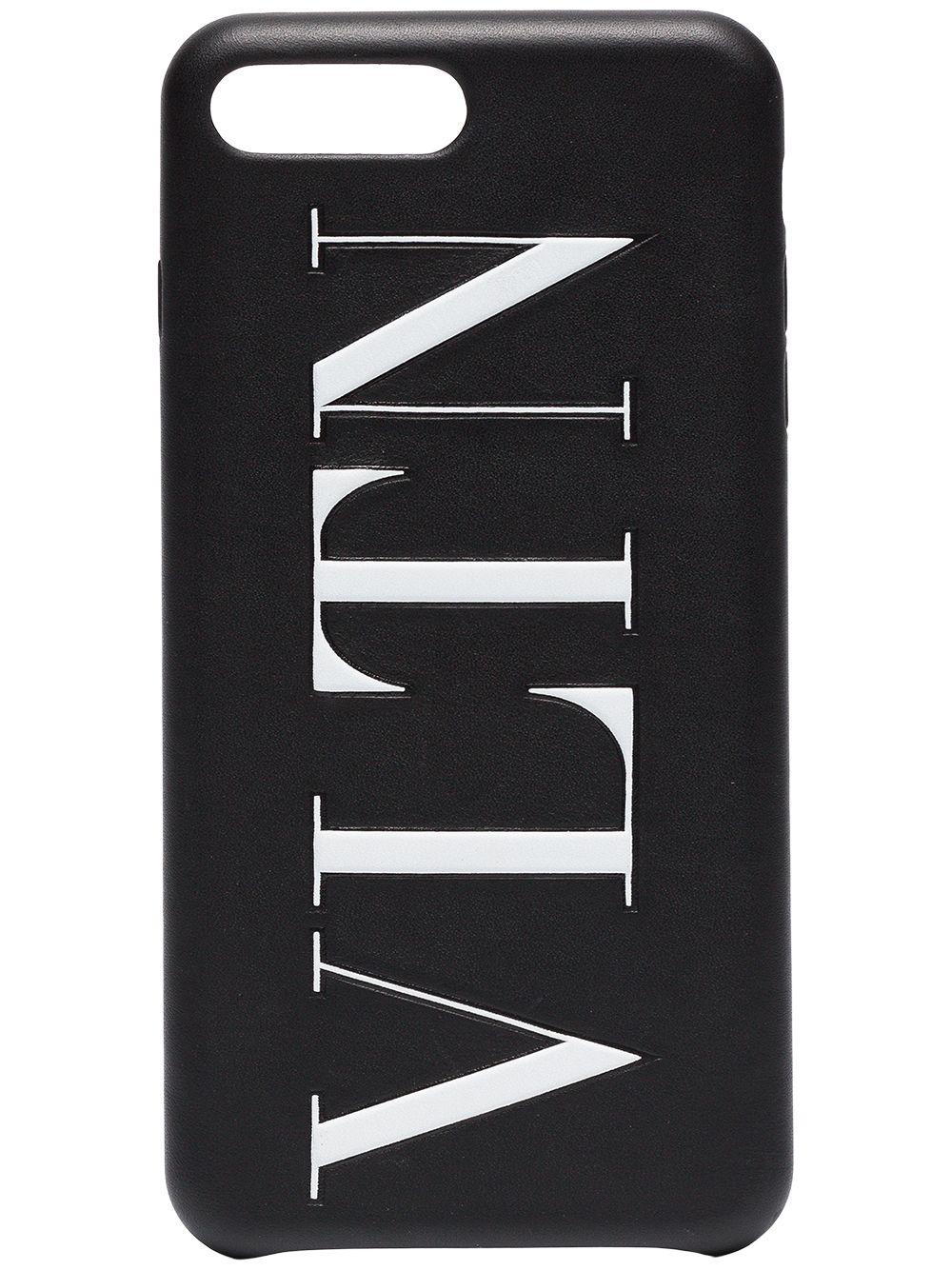 Valentino Valentino Garavani Vltn Iphone 8 Plus Phone Case in Black - Lyst