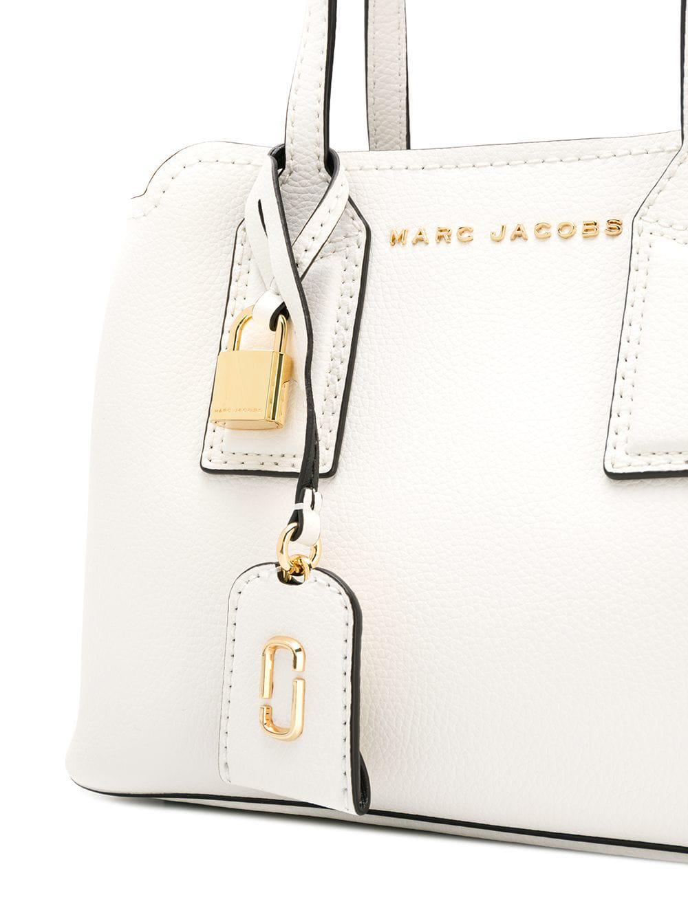 Marc Jacobs Leather The Editor Crossbody Bag in White Lyst