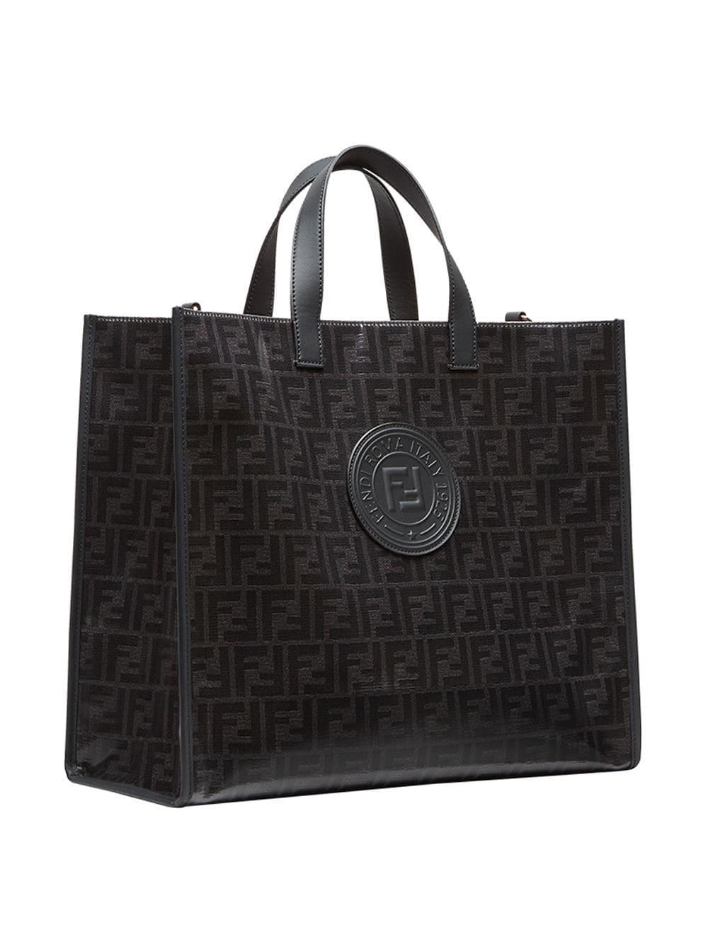 fendi shopper bag monogram