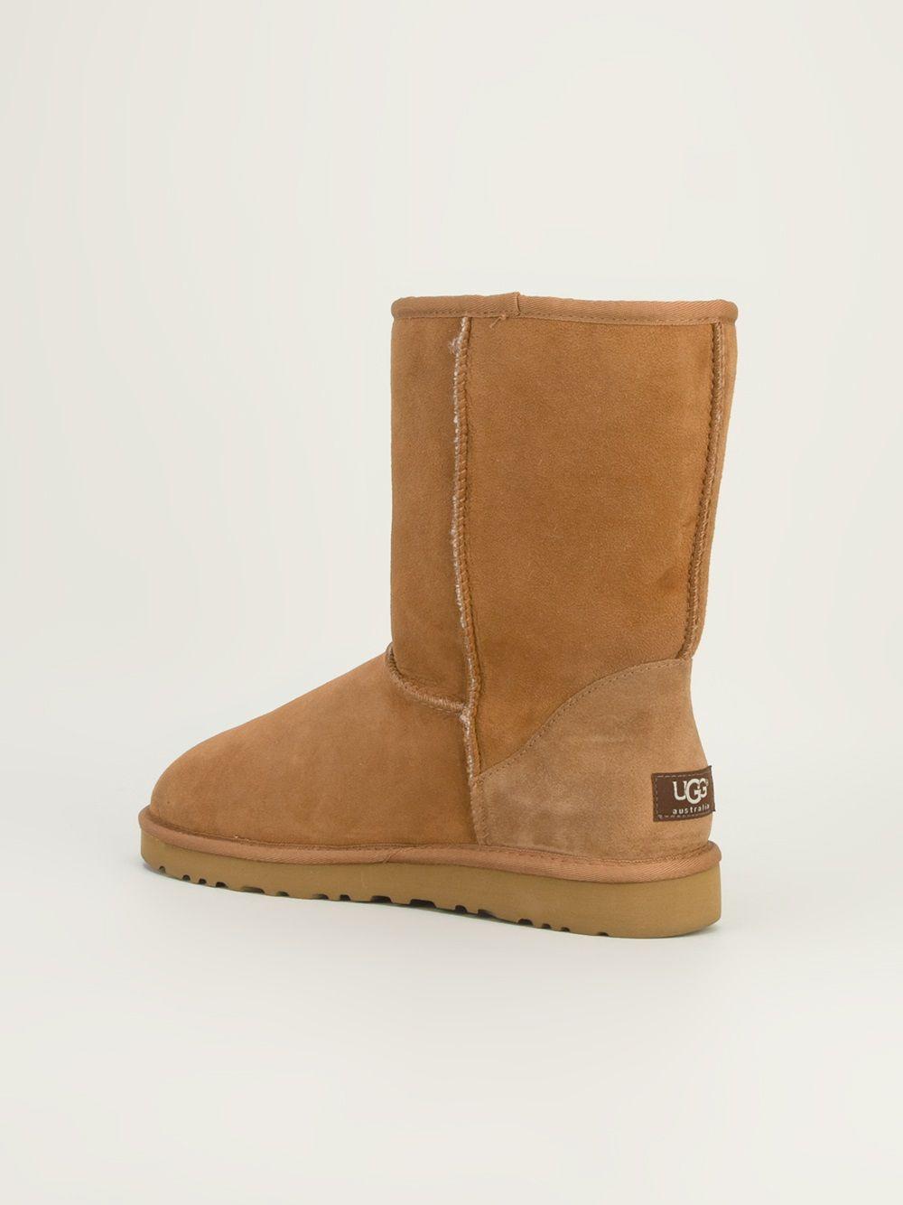UGG メンズ ブラウン ショートブーツ ブーツ