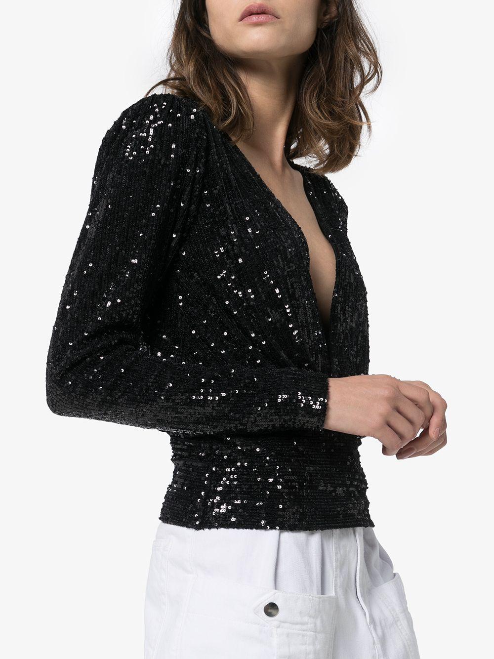 sequin blouse uk