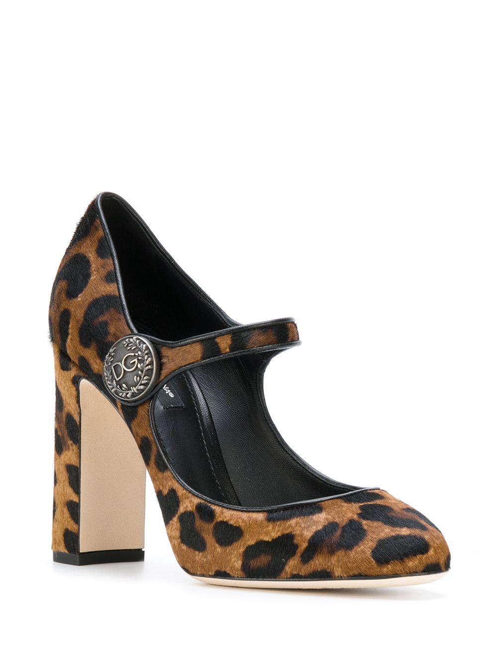 leopard print mary janes