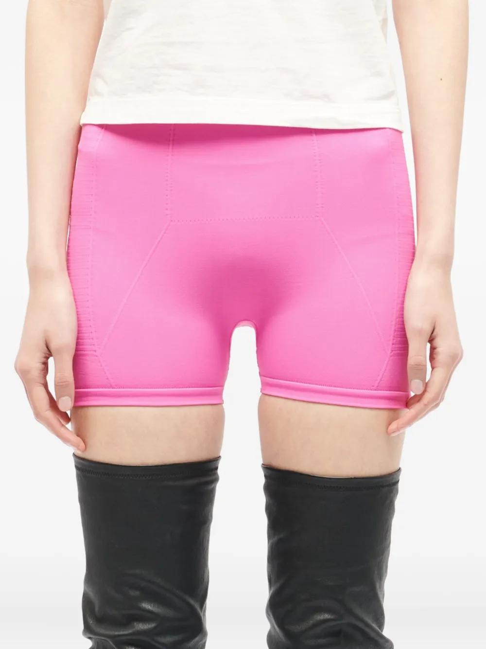 rick owensDRKSHDWハイウエストデニムショートパンツ ピンク rick owensDRKSHDWハイウエストデニムショートパンツ ピンク
