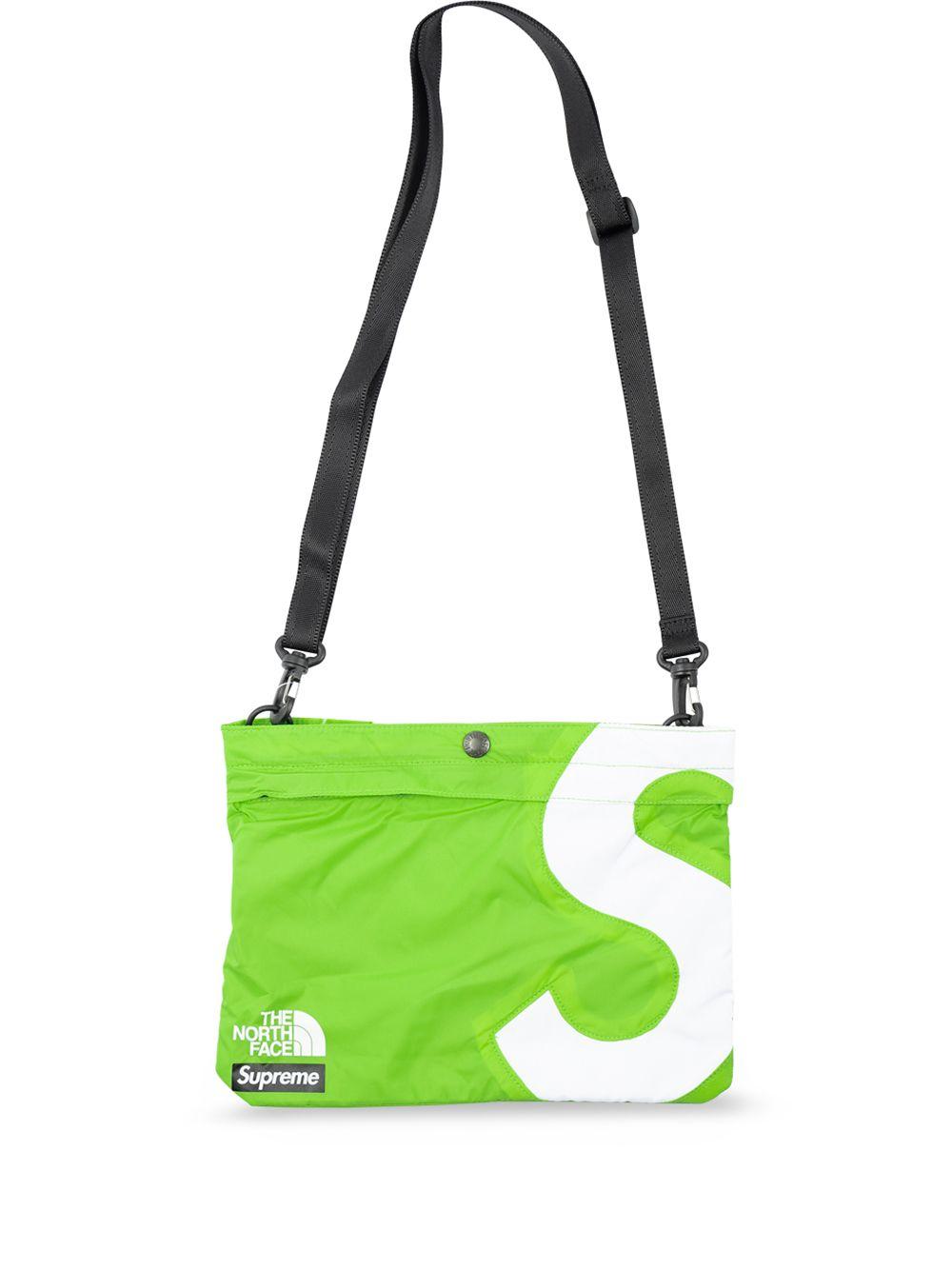 Supreme Synthetic X The North Face S Logo Shoulder Bag in Green | Lyst