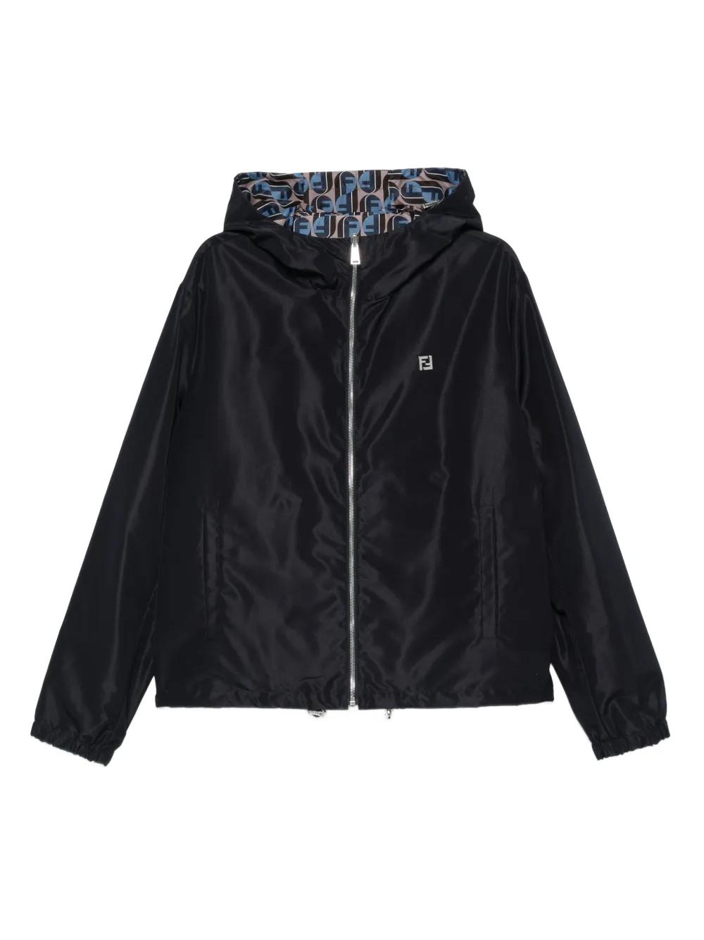 ジャケット FENDI Navy Blue Stretch Cotton Jacket Jeans Jacket Jeans Blue | Fendi